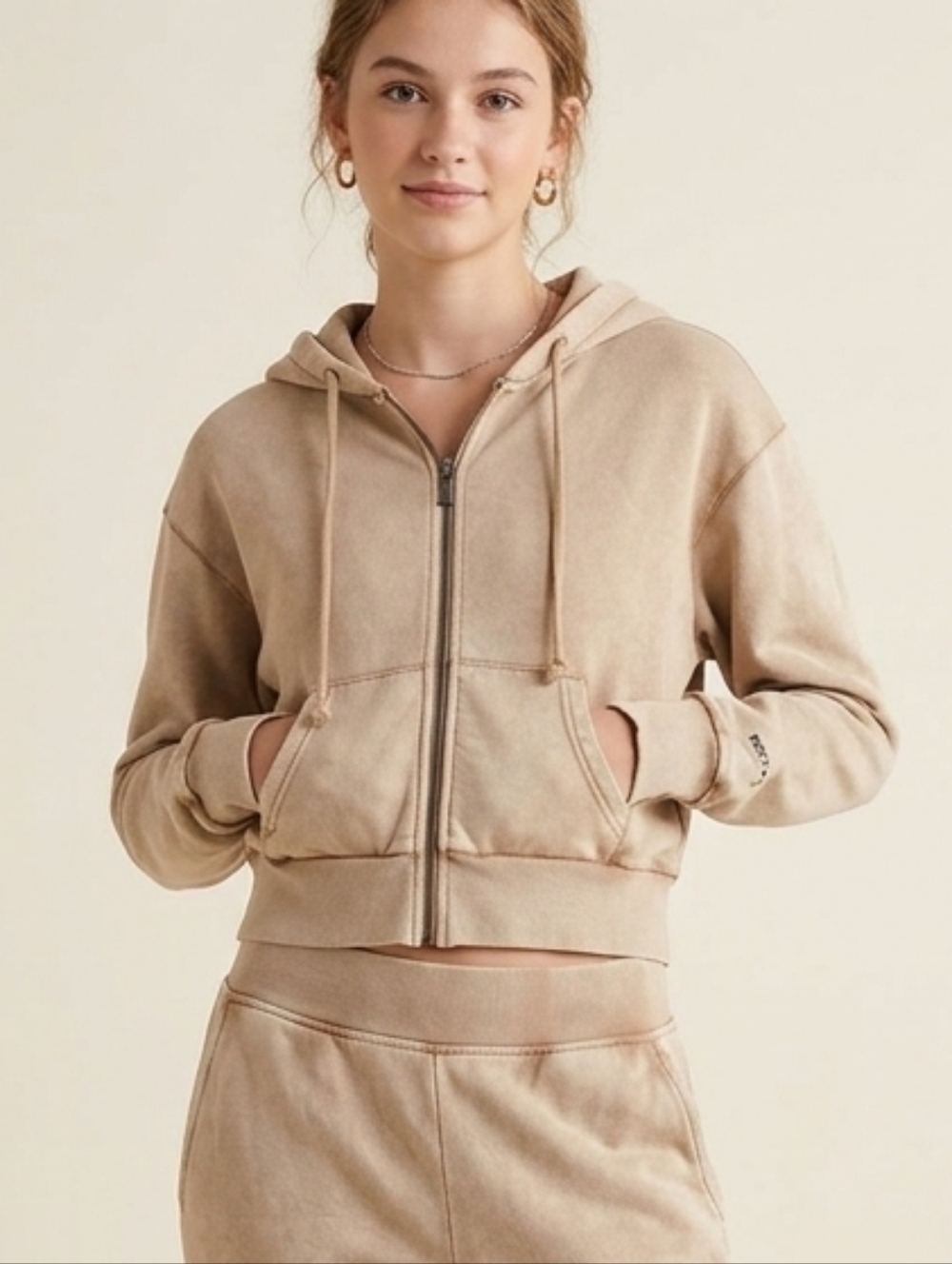 Replay Cropped Hoodie XS